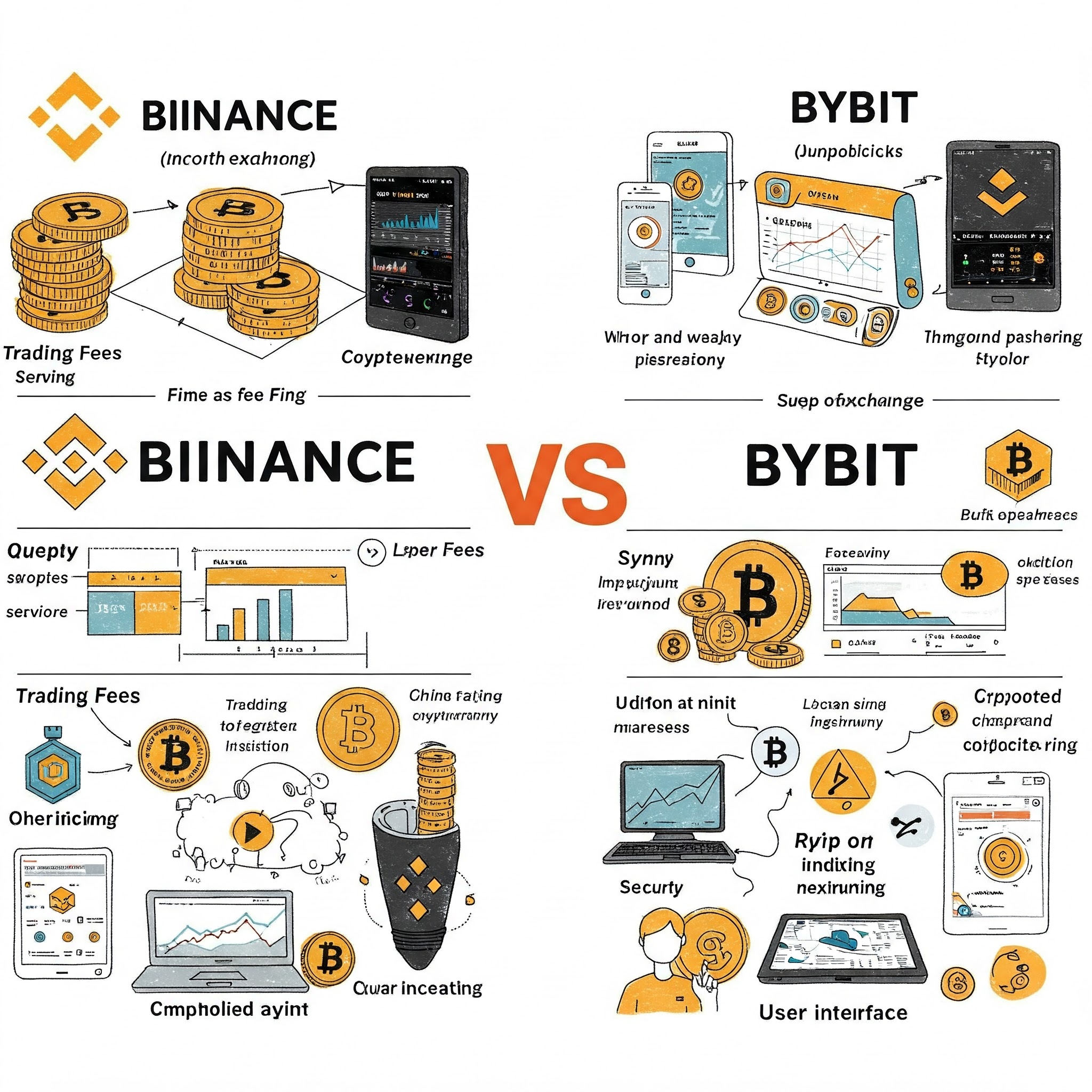 So sánh Binance và Bybit